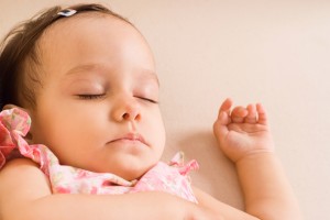 cute baby sleeping