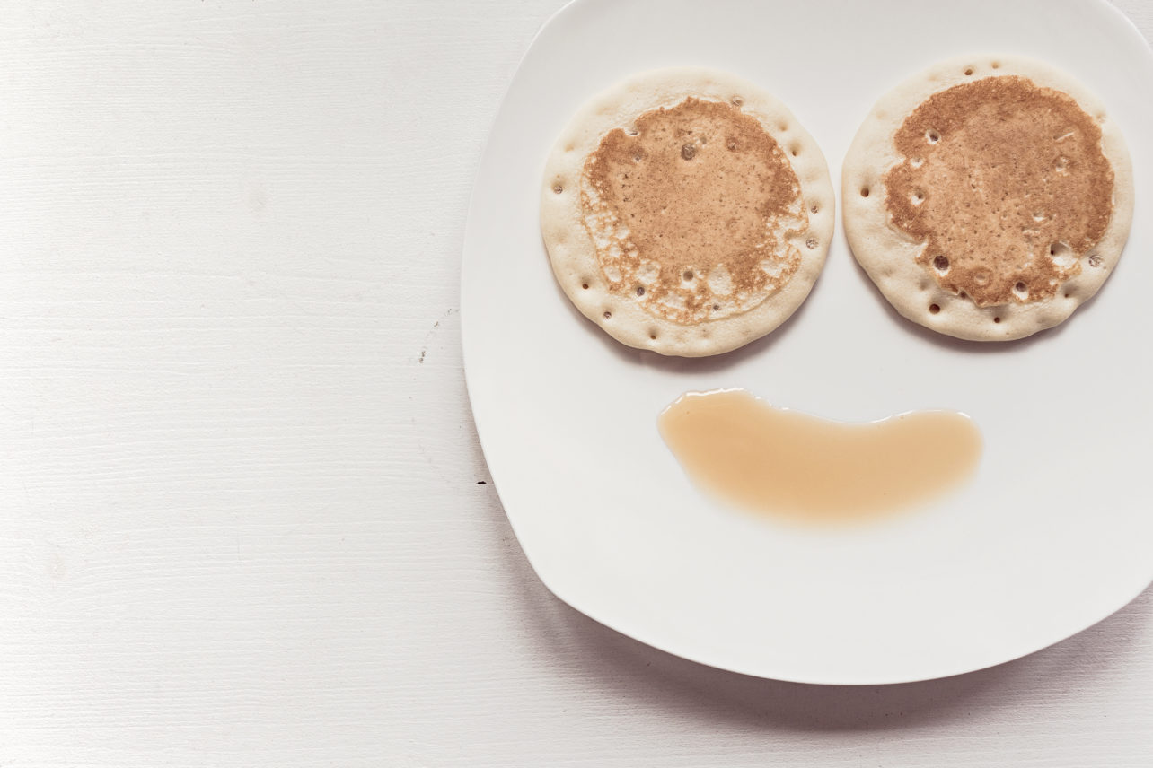 pancakes at family meeting