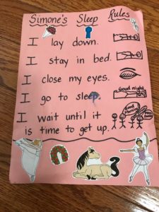 Sleep Rules Chart for Crib to Bed Transition